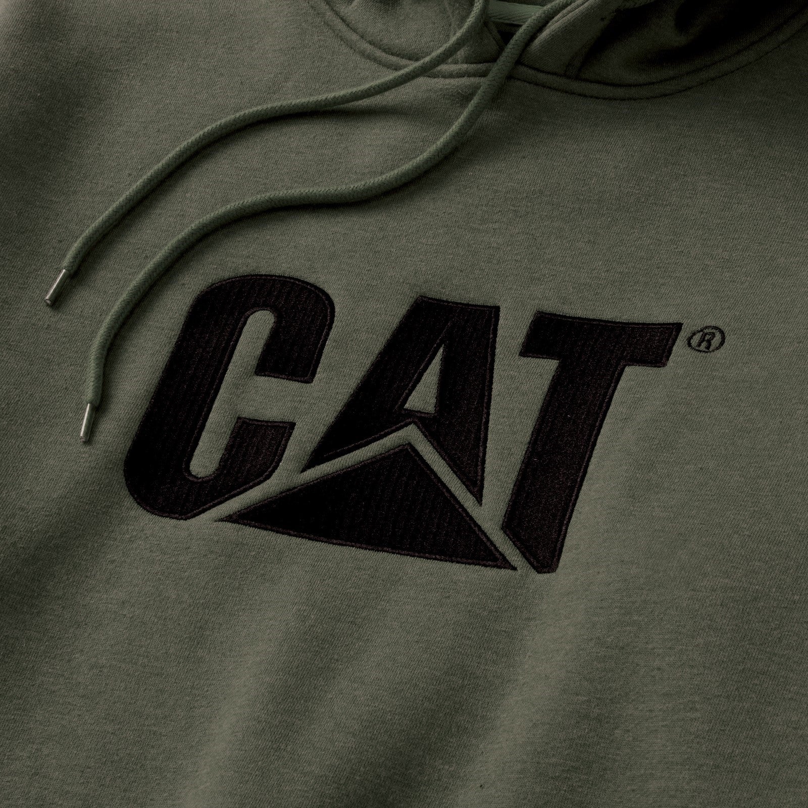 Trademark Hooded Sweatshirt  Army Moss Heather - Image 3