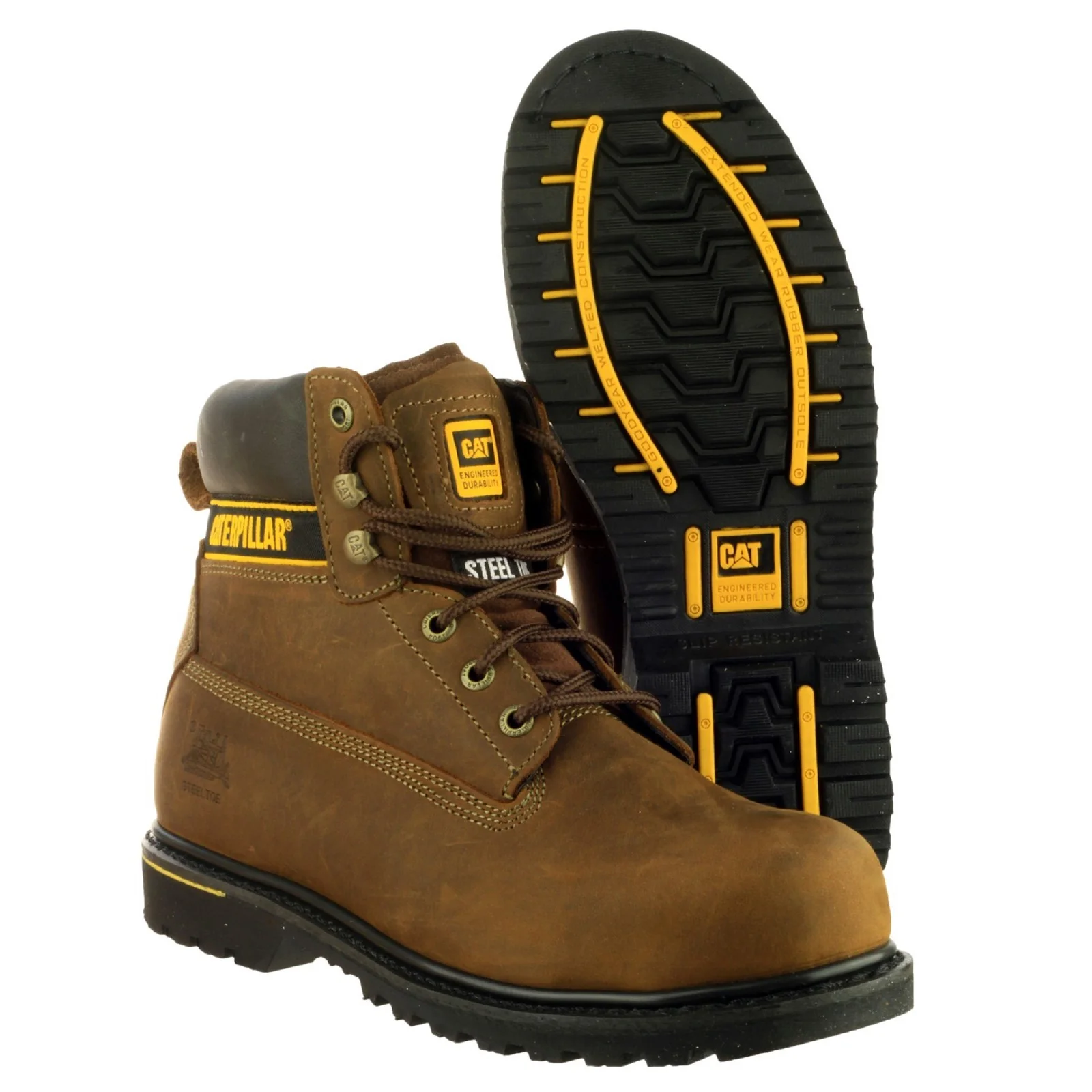Holton Safety Boot S3 Brown - Image 3