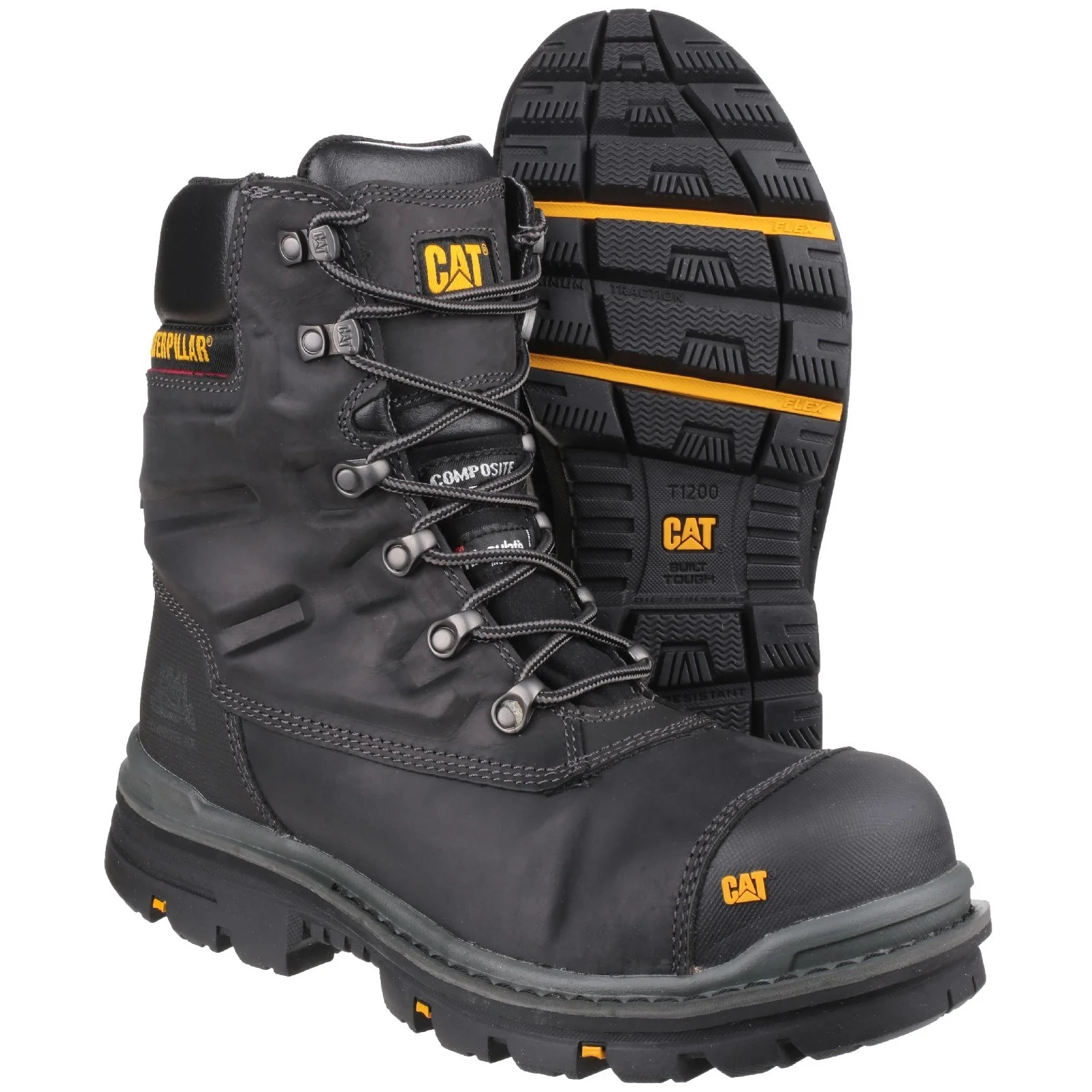 Premier Waterproof Safety Boot S3 Black - Image 3