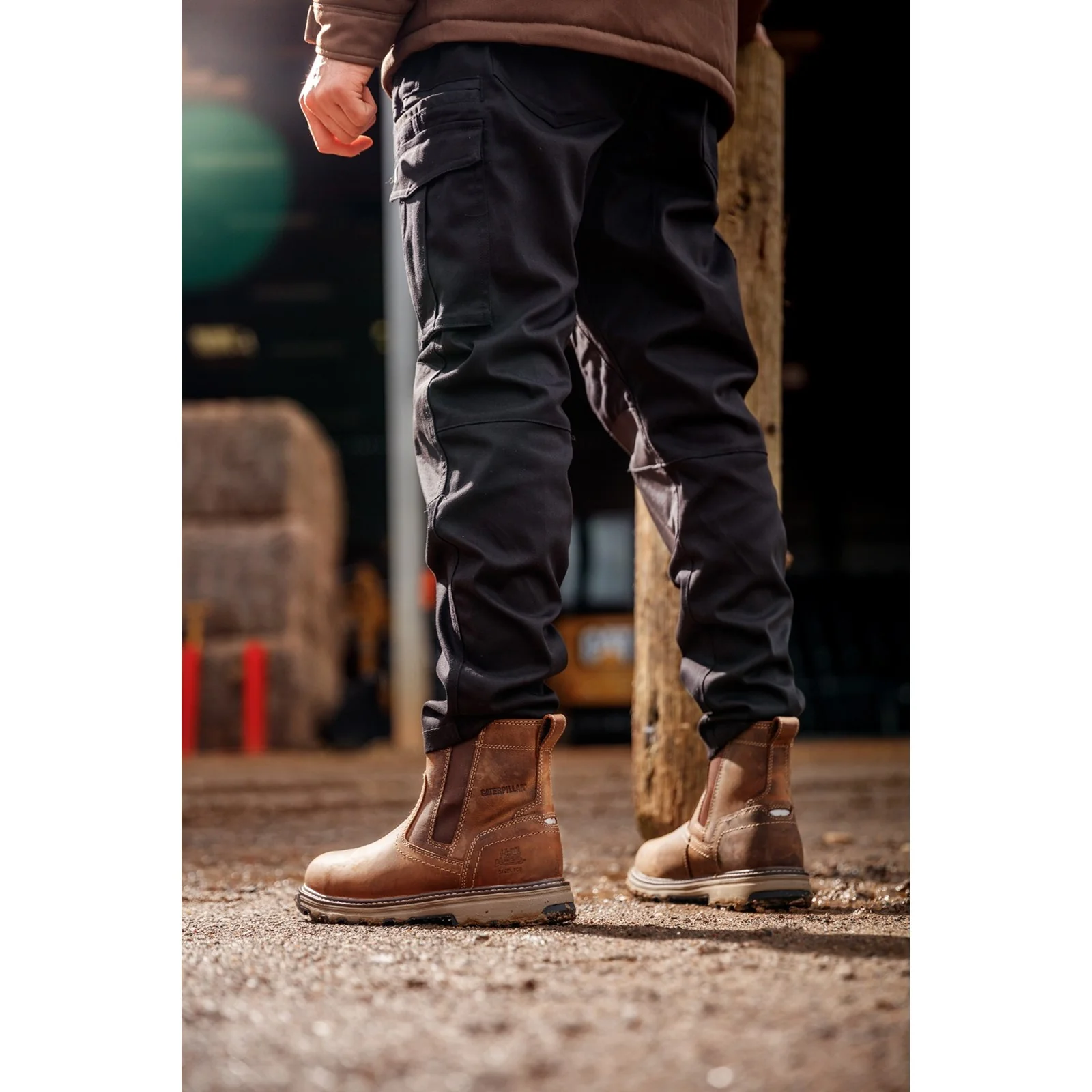 Pelton Safety Boot S1 Dark Beige - Image 8