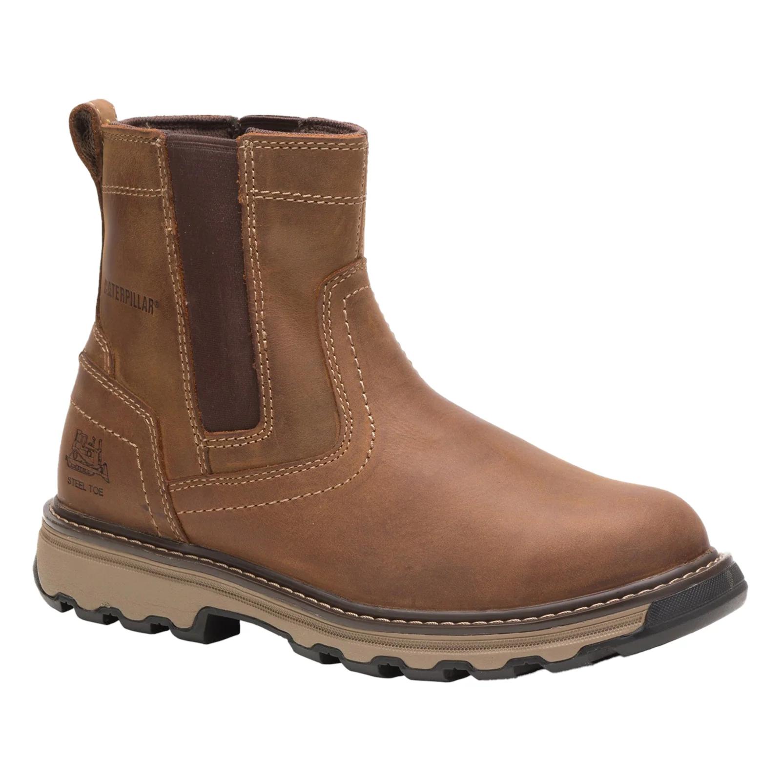 Pelton Safety Boot S1 Dark Beige - Image 9