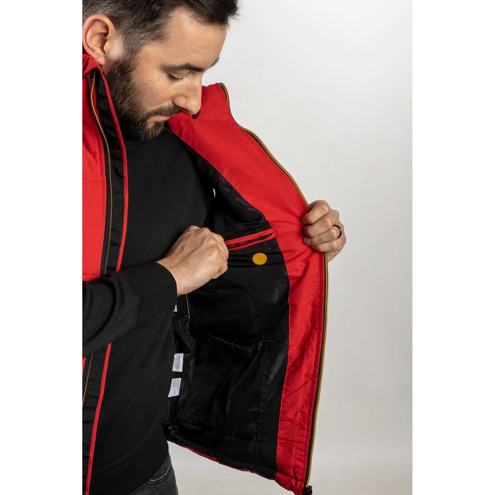 Arctic Zone Vest  Hot Red - Image 8