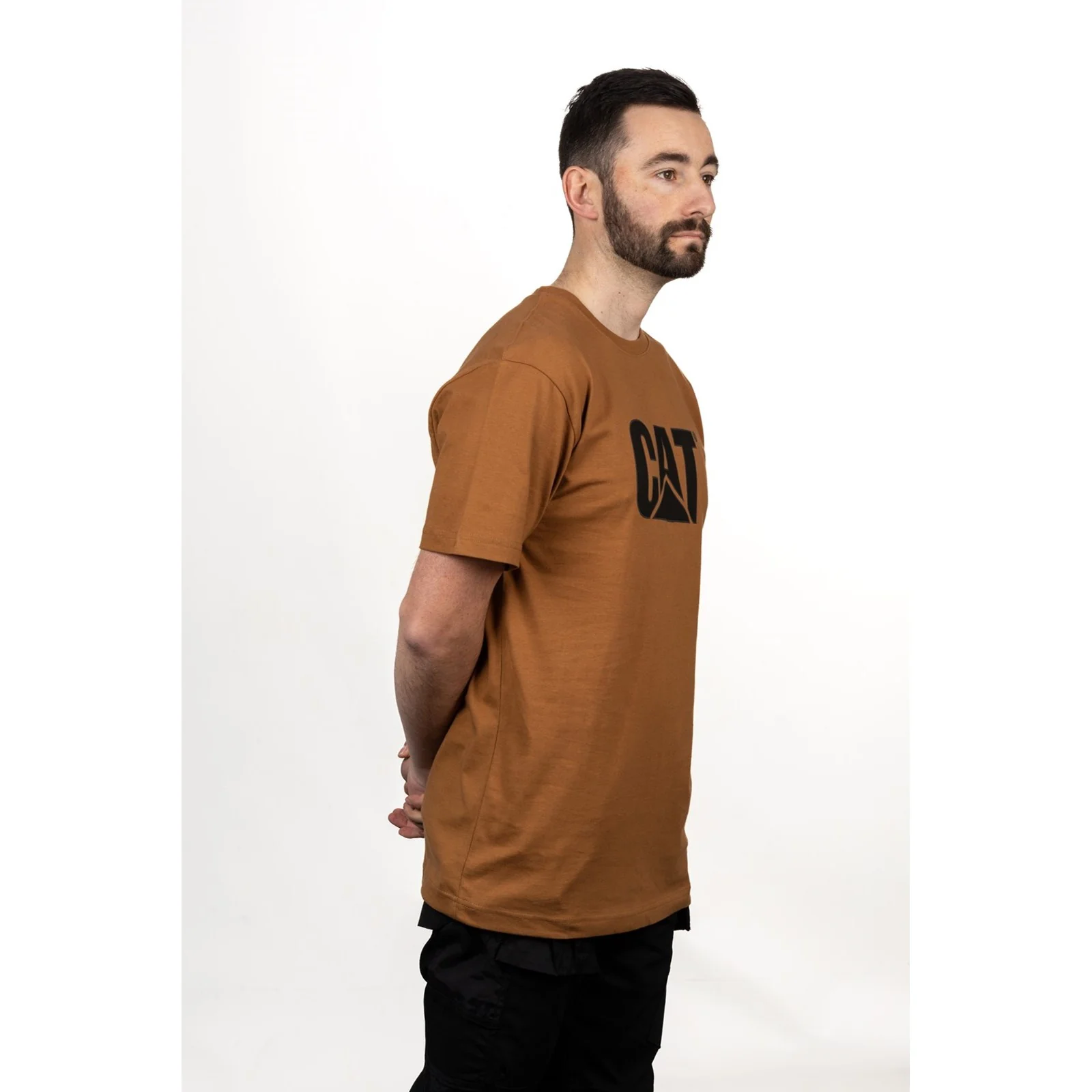Trademark Logo T-Shirt Bronze - Image 4
