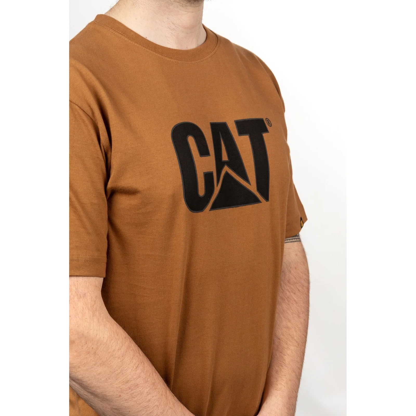 Trademark Logo T-Shirt Bronze - Image 6
