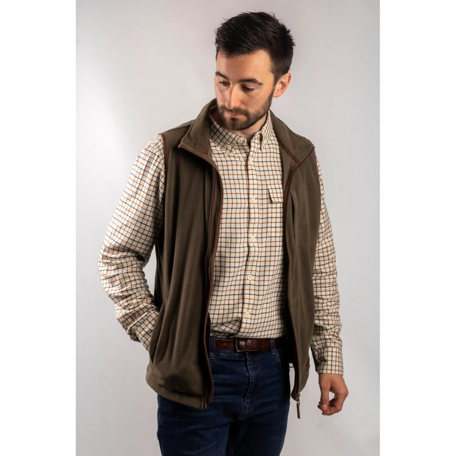 Concord Fleece Vest  Cypress - Image 3
