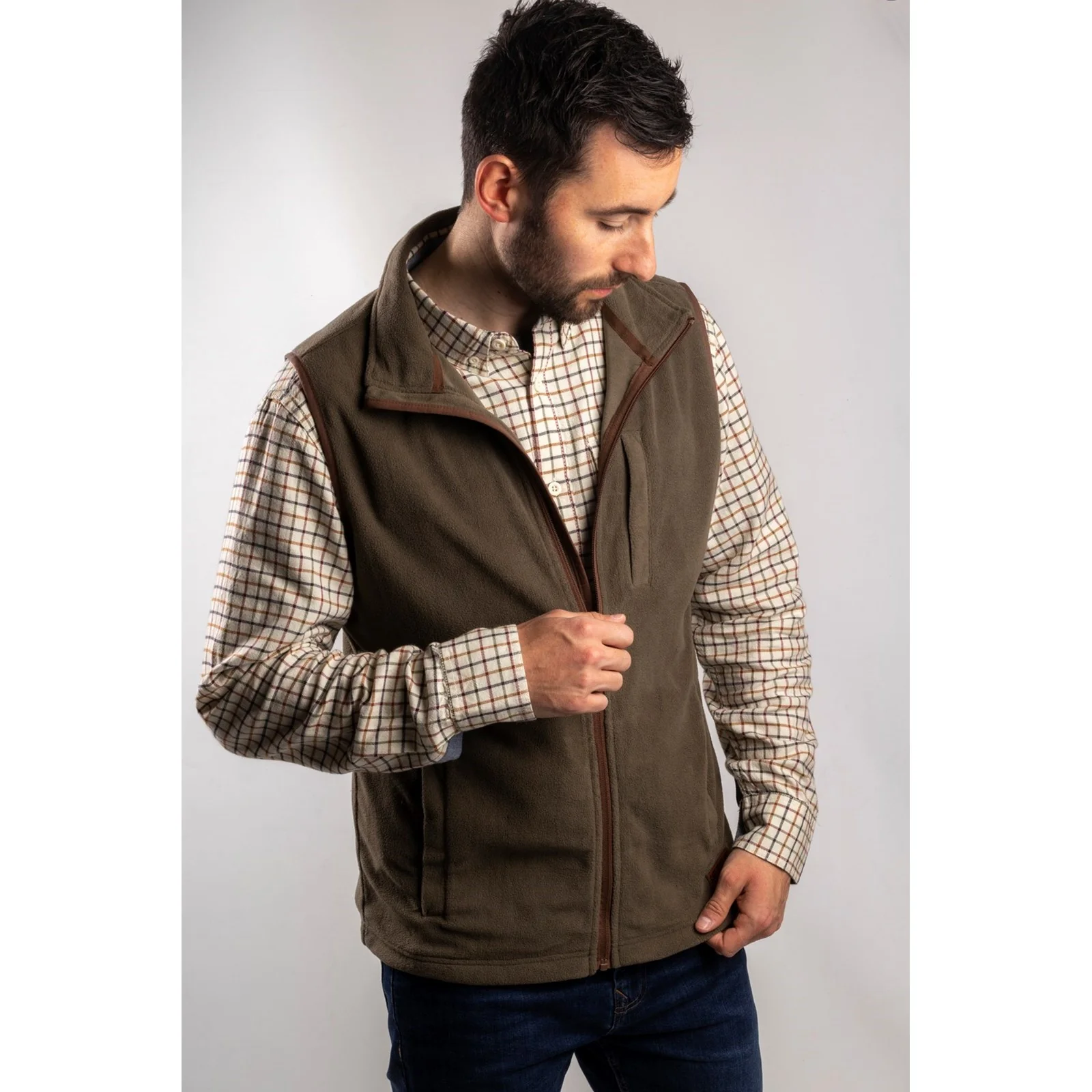Concord Fleece Vest  Cypress - Image 4