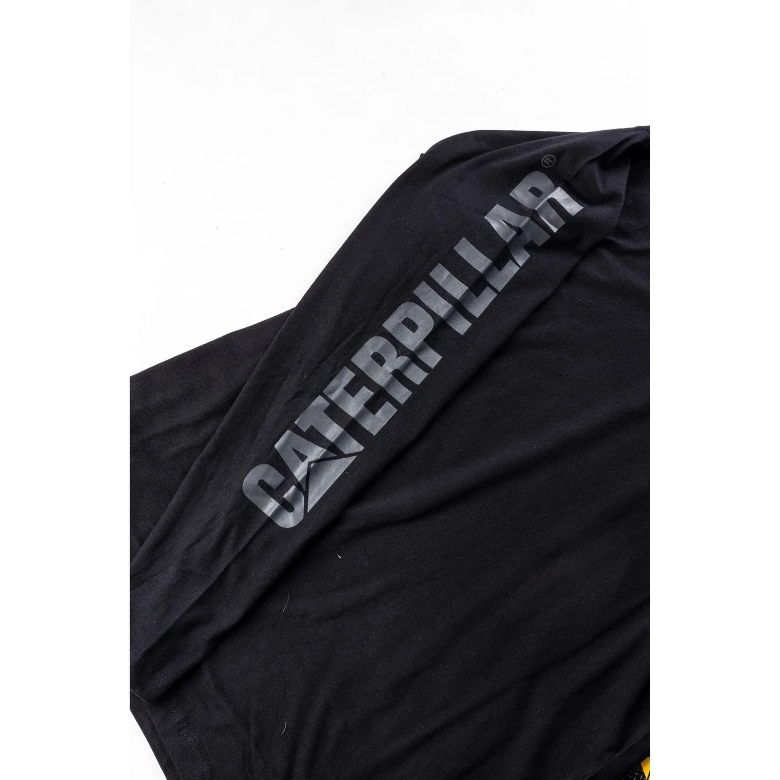 Hooded Long Sleeve Tee Black - Image 5
