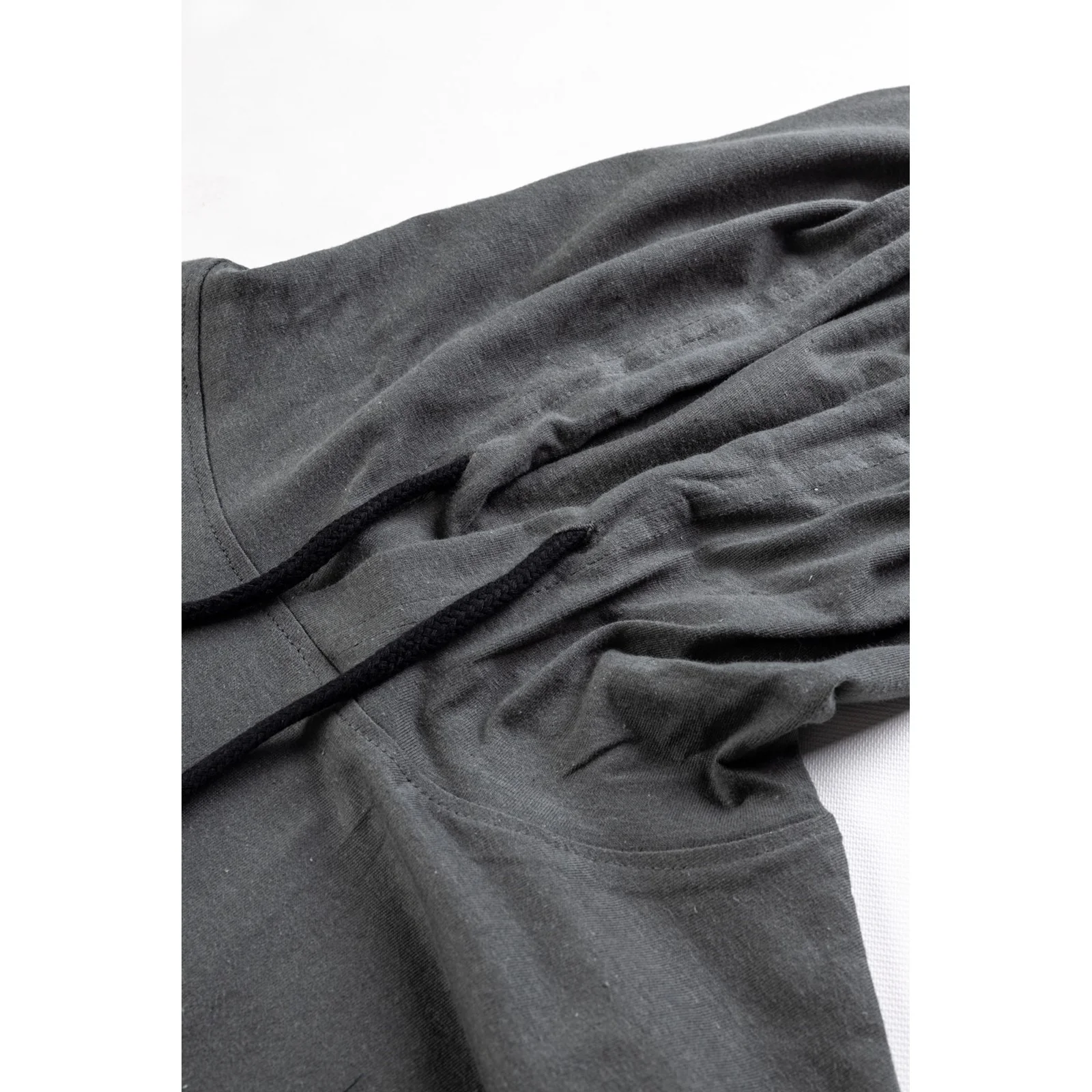Hooded Long Sleeve Tee  Dark Shadow - Image 6