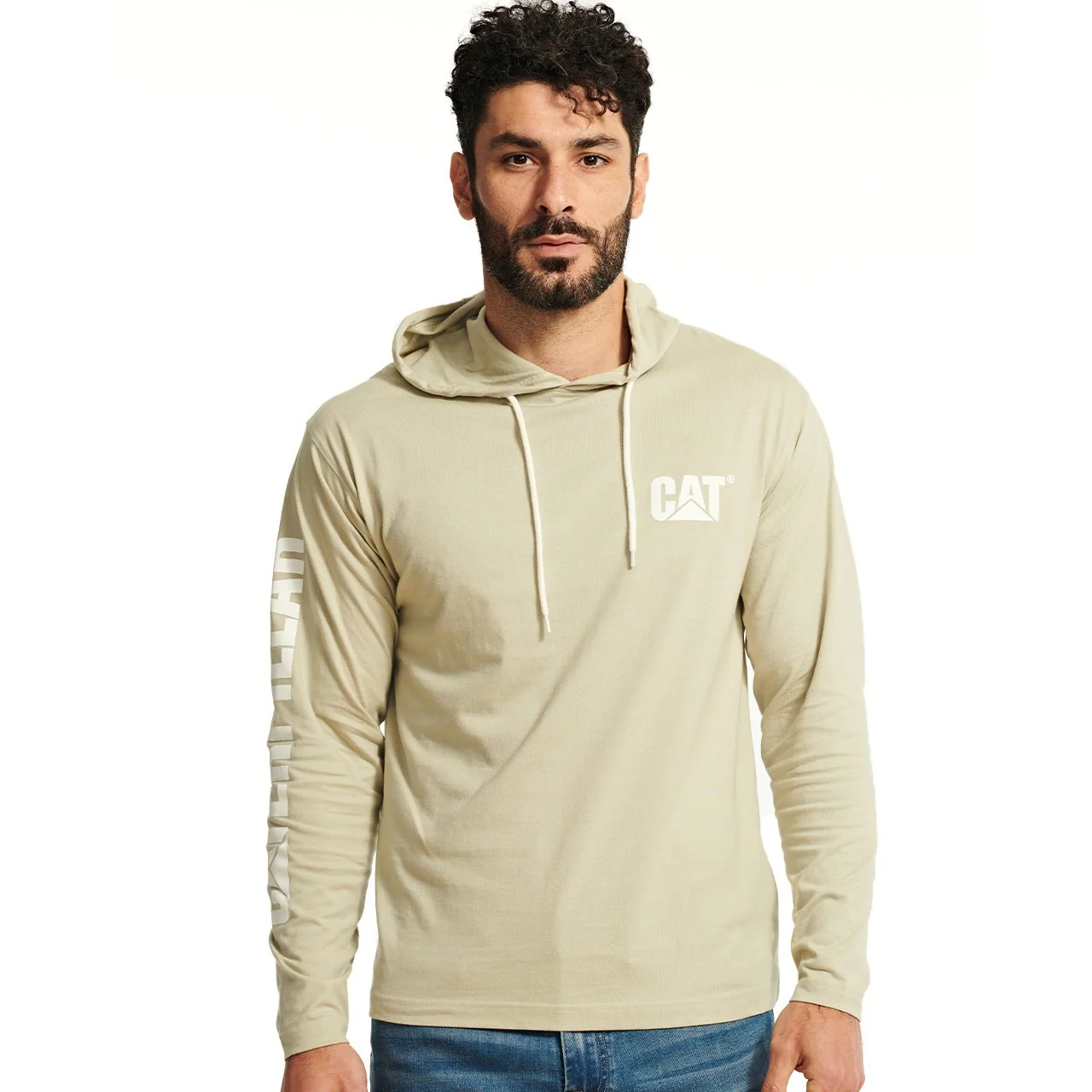 Hooded Long Sleeve Tee  Peyote - Image 2