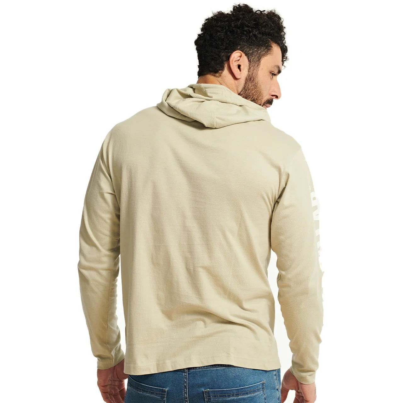 Hooded Long Sleeve Tee  Peyote - Image 3