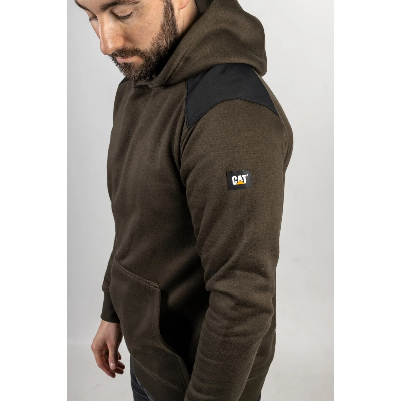 Essentials Hooded Sweatshirt  Army Moss - Image 8