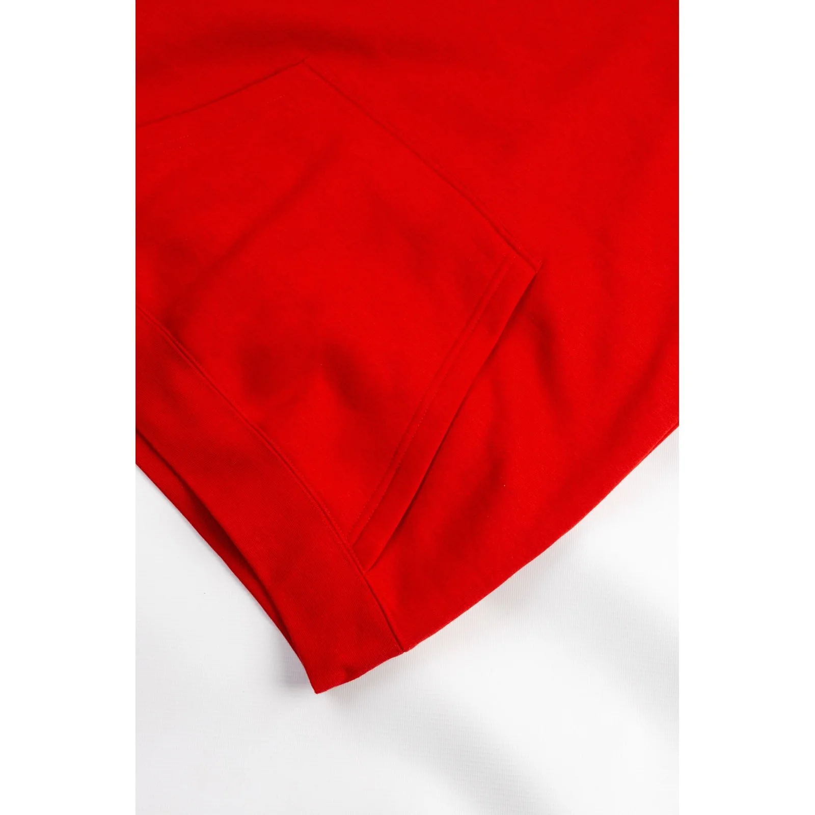 Essentials Hooded Sweatshirt  Hot Red - Image 7