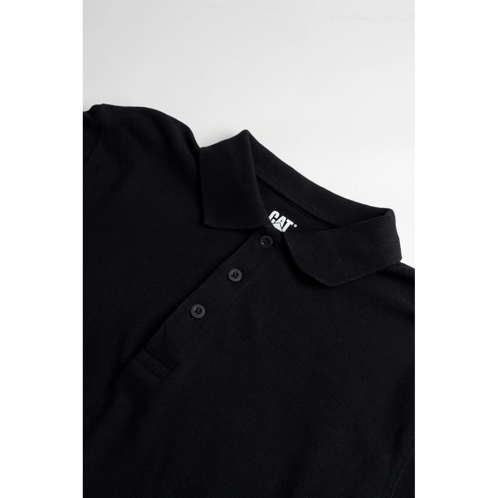 Essentials Polo Shirt Black - Image 5