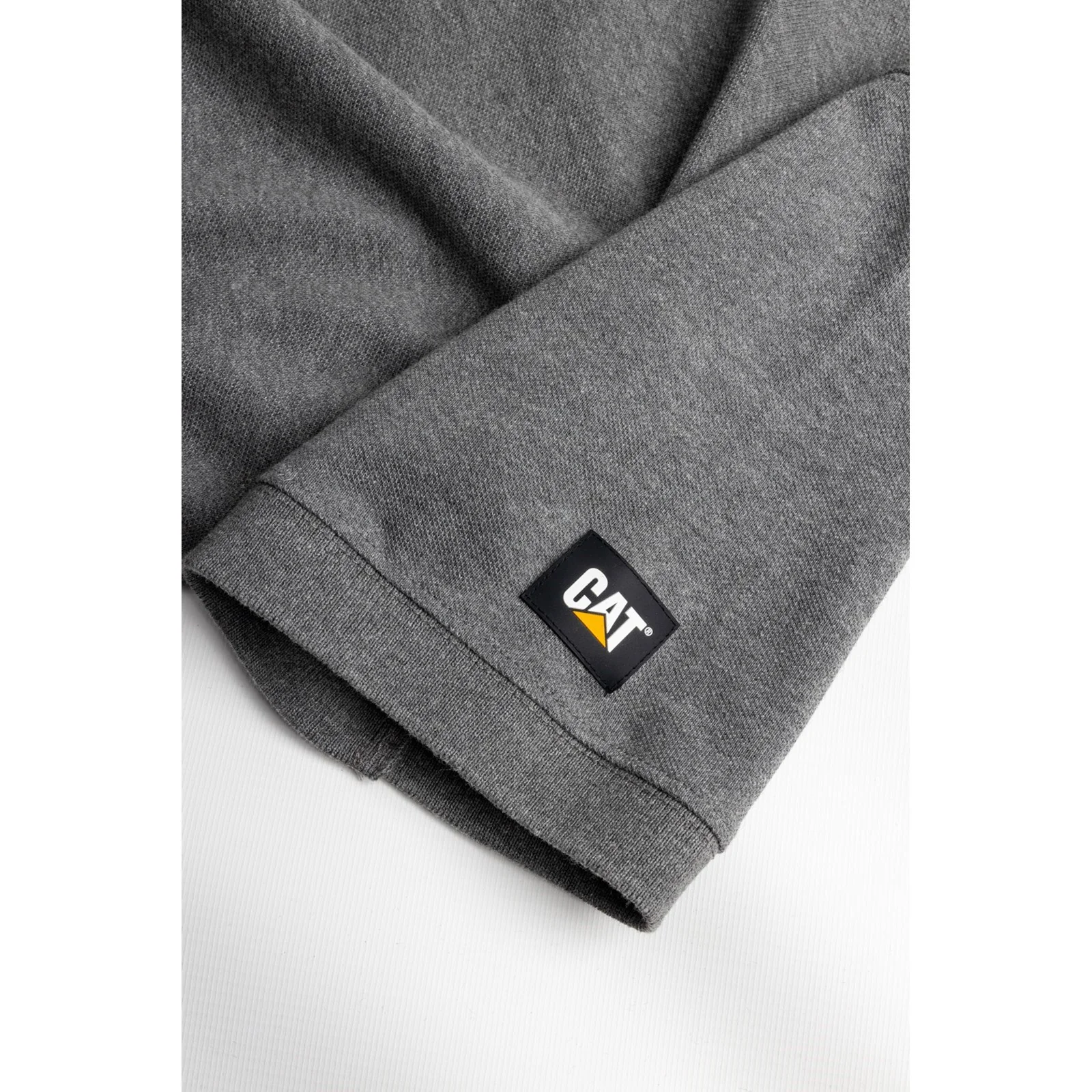 Essentials Polo Shirt Dark Heather Grey - Image 4