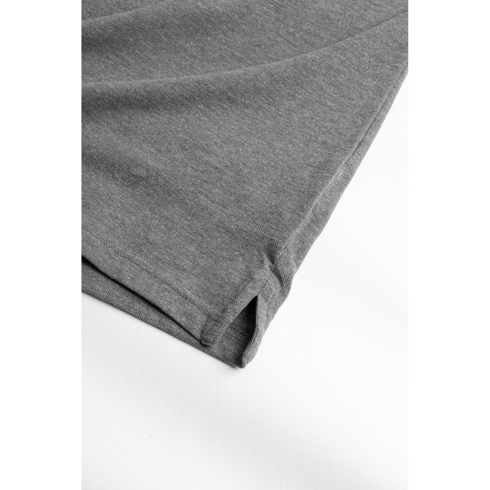 Essentials Polo Shirt Dark Heather Grey - Image 6
