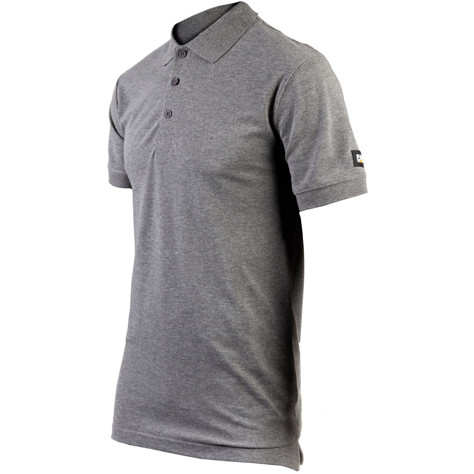 Essentials Polo Shirt Dark Heather Grey - Image 7