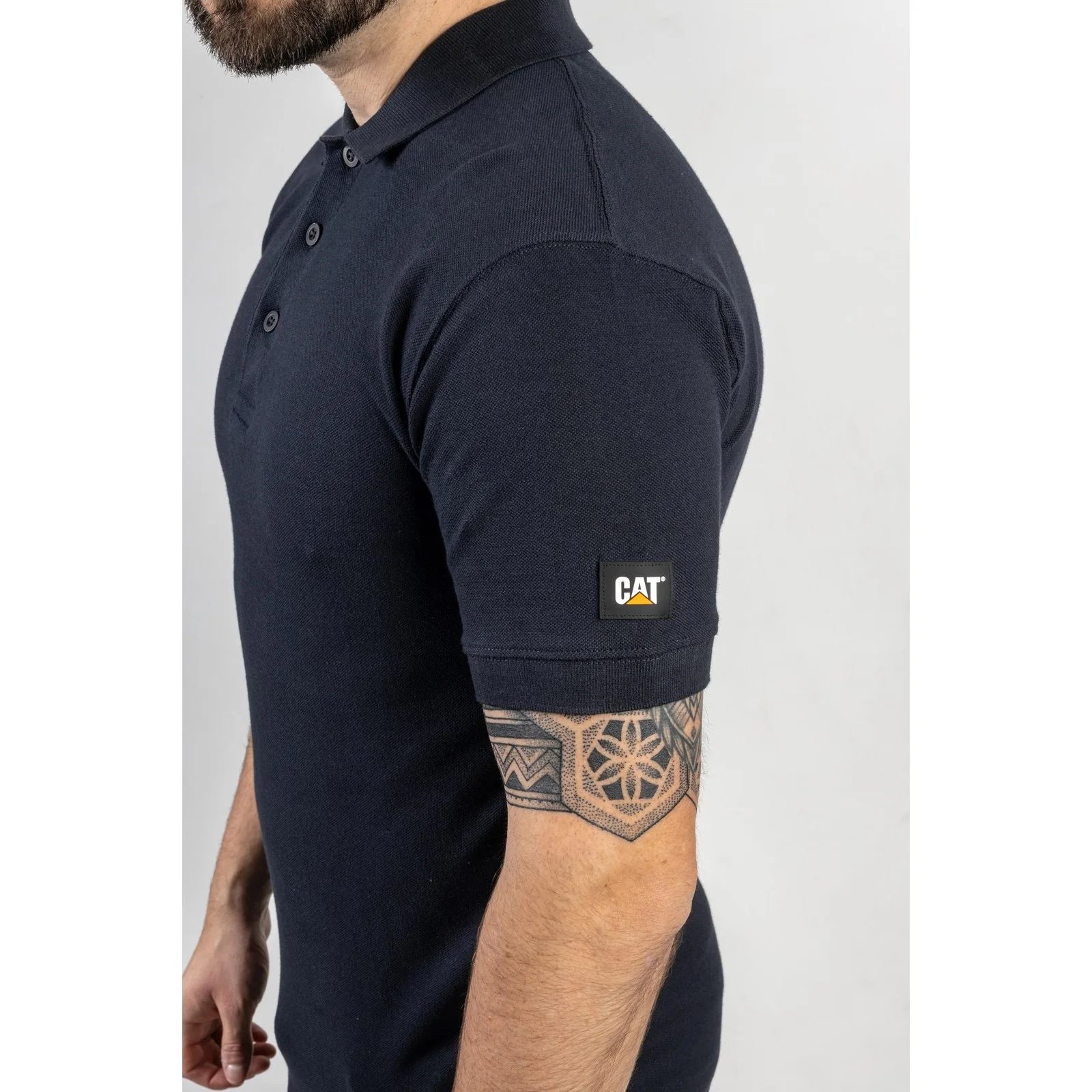 Essentials Polo Shirt  Navy - Image 7