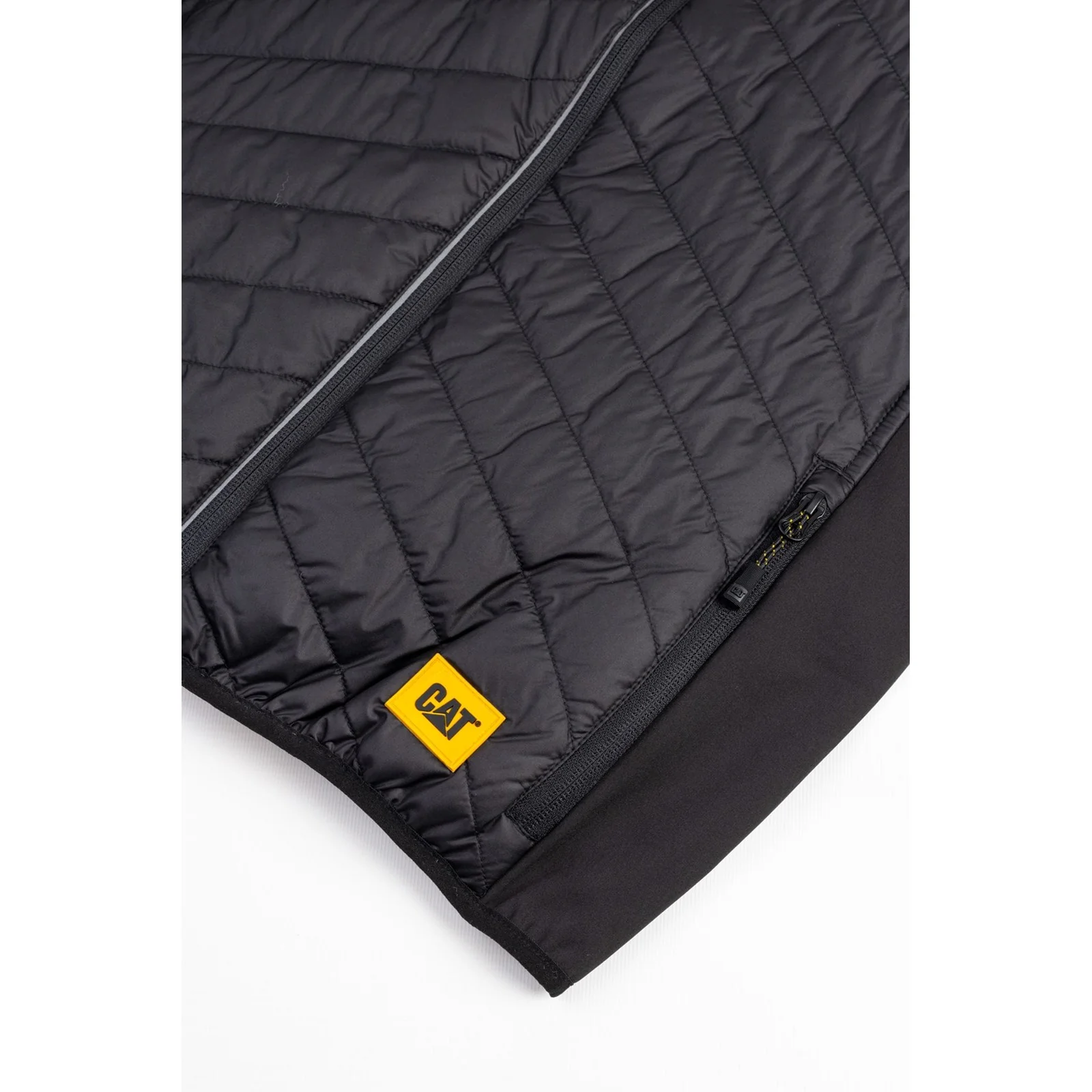 Trades Hybrid Body Warmer  Black/Yellow - Image 5
