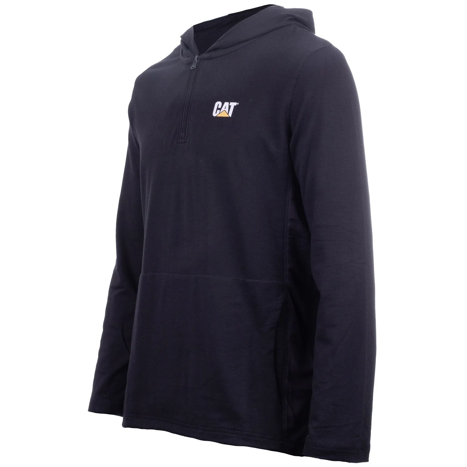 Coolmax Quarter Zip Hoodie  Black - Image 6