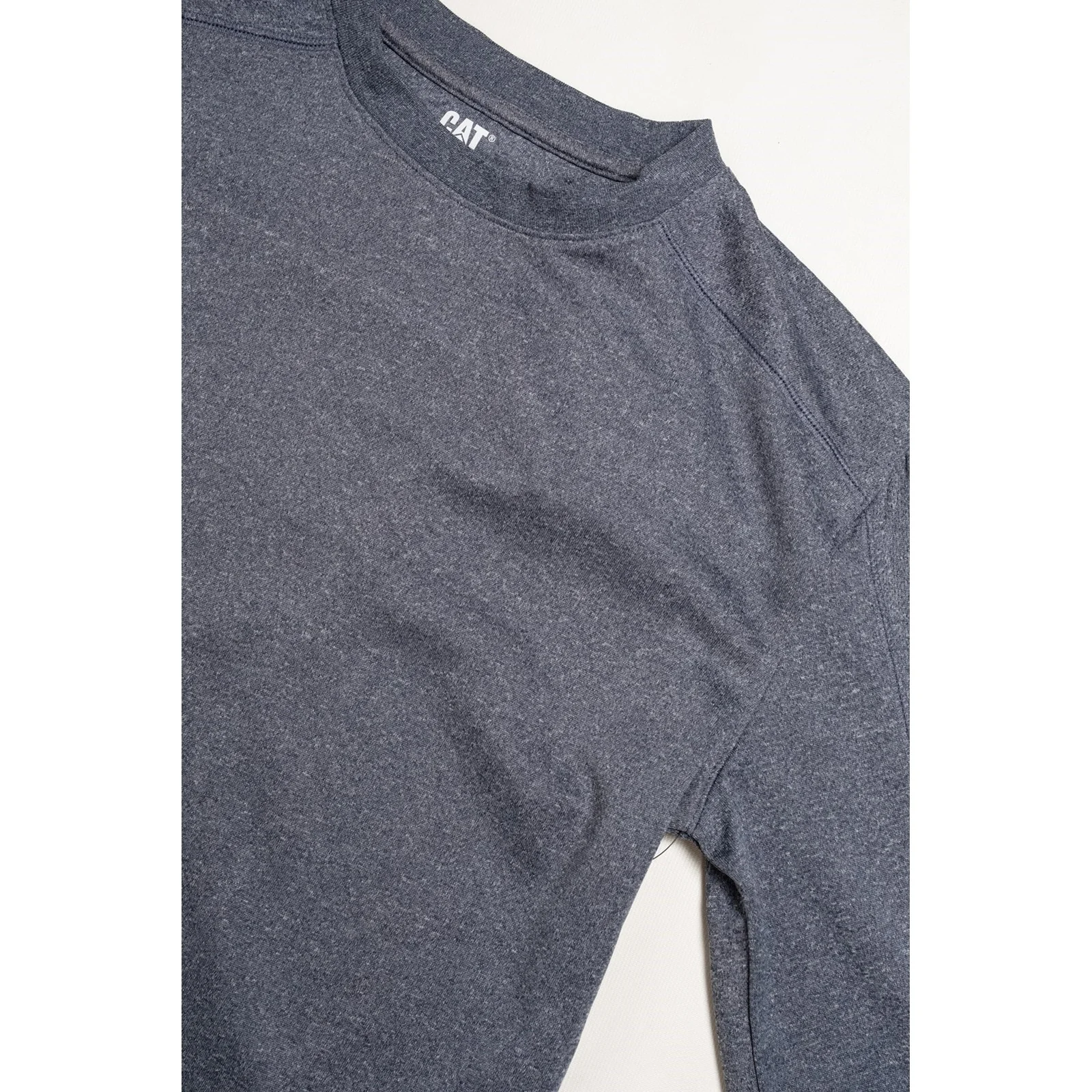 Coolmax Long Sleeve Tee  Eclipse Heather - Image 4