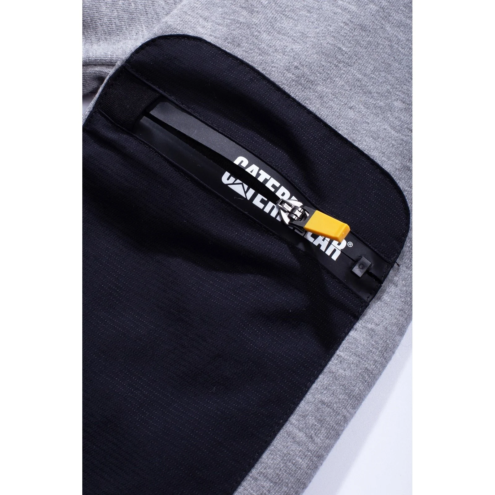 Loopback Full Zip Hoodie Grey - Image 3