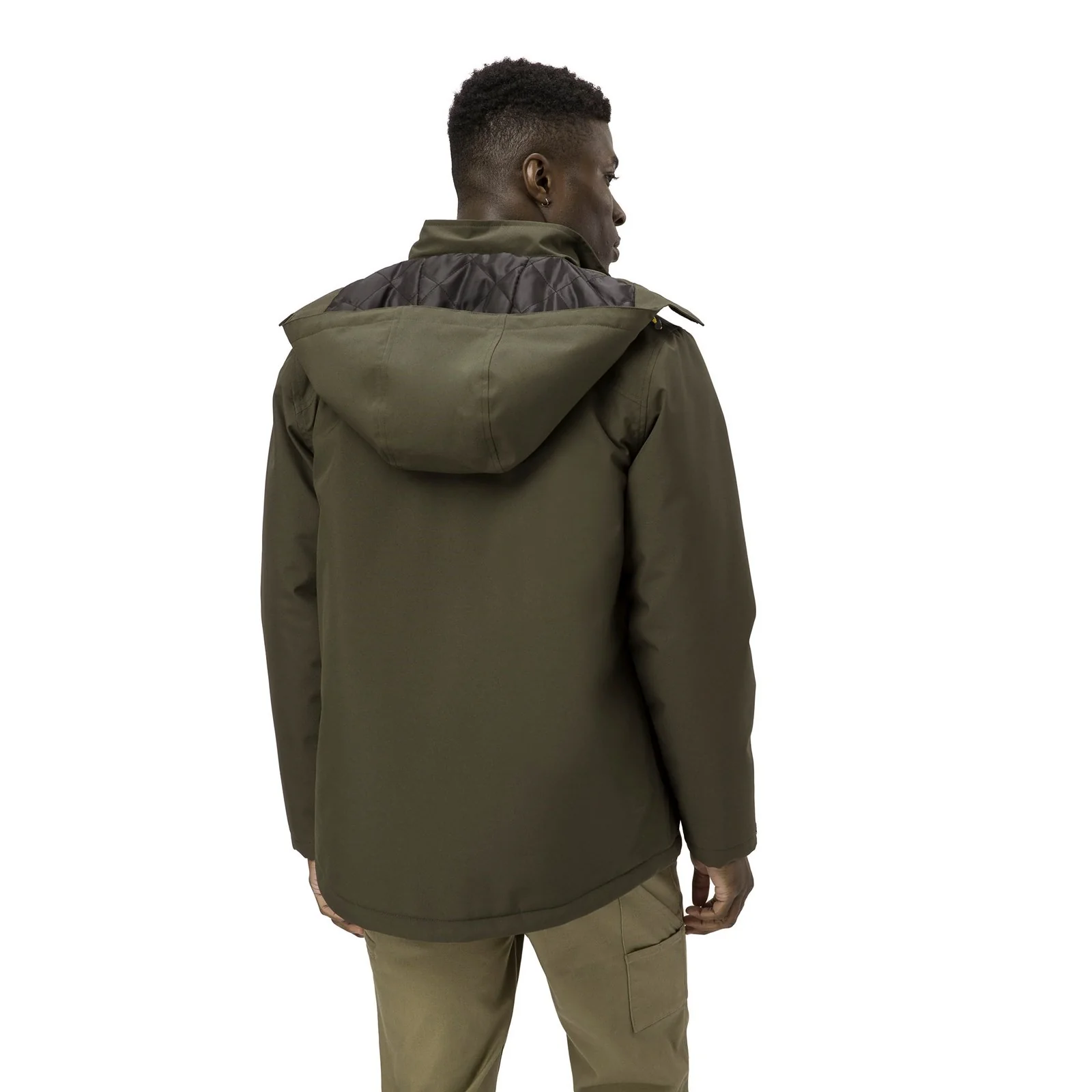 Lightweight Insulated Jacket  Moss - Image 3