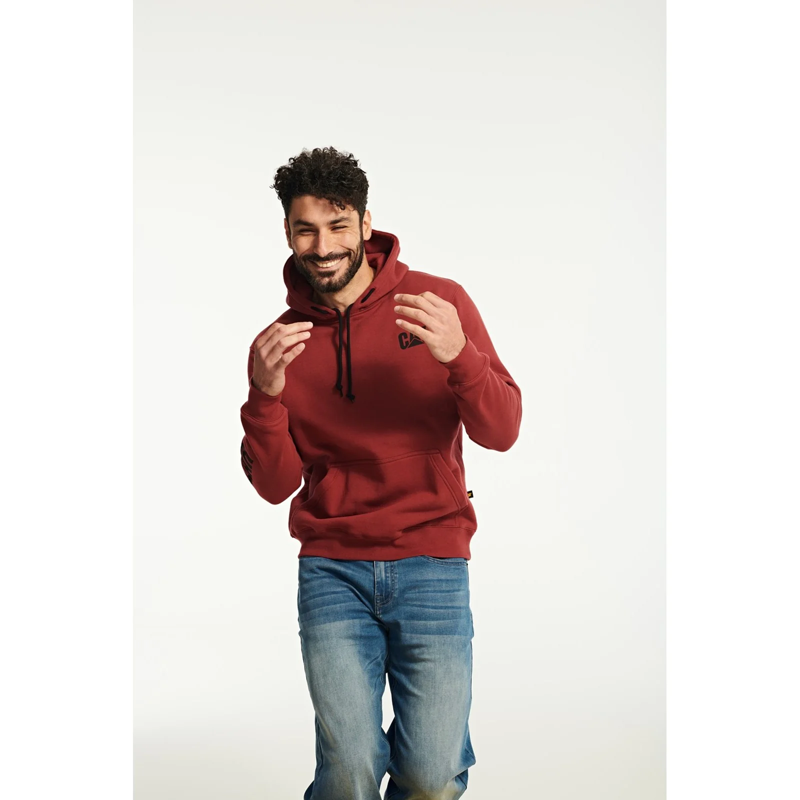 Trademark Banner Hooded Sweatshirt  Brick - Image 2