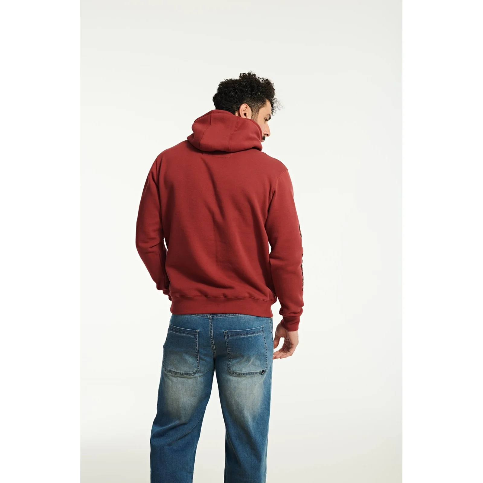 Trademark Banner Hooded Sweatshirt  Brick - Image 3