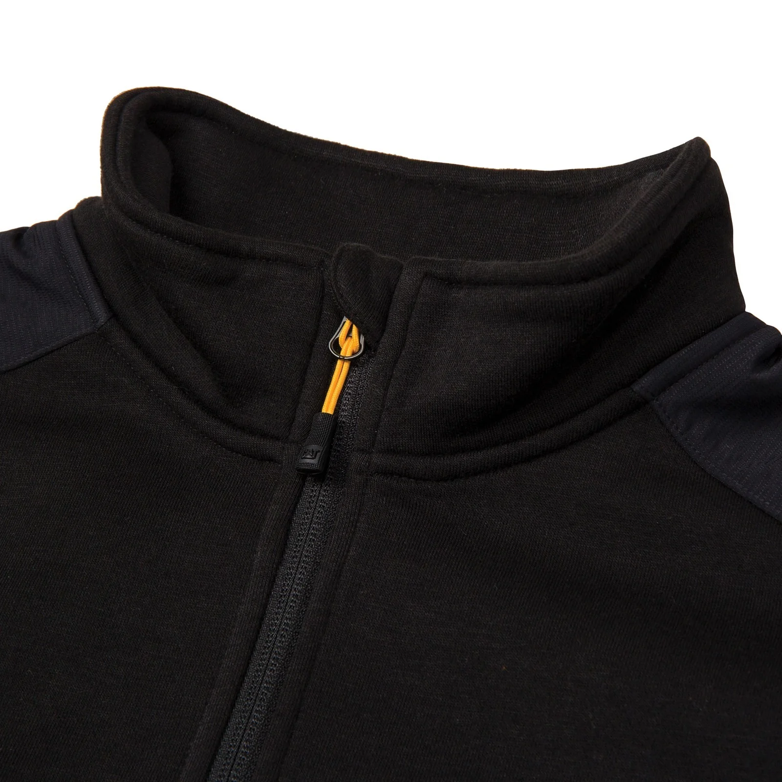 Essential 1/4 Zip Sweatshirt  Black - Image 3