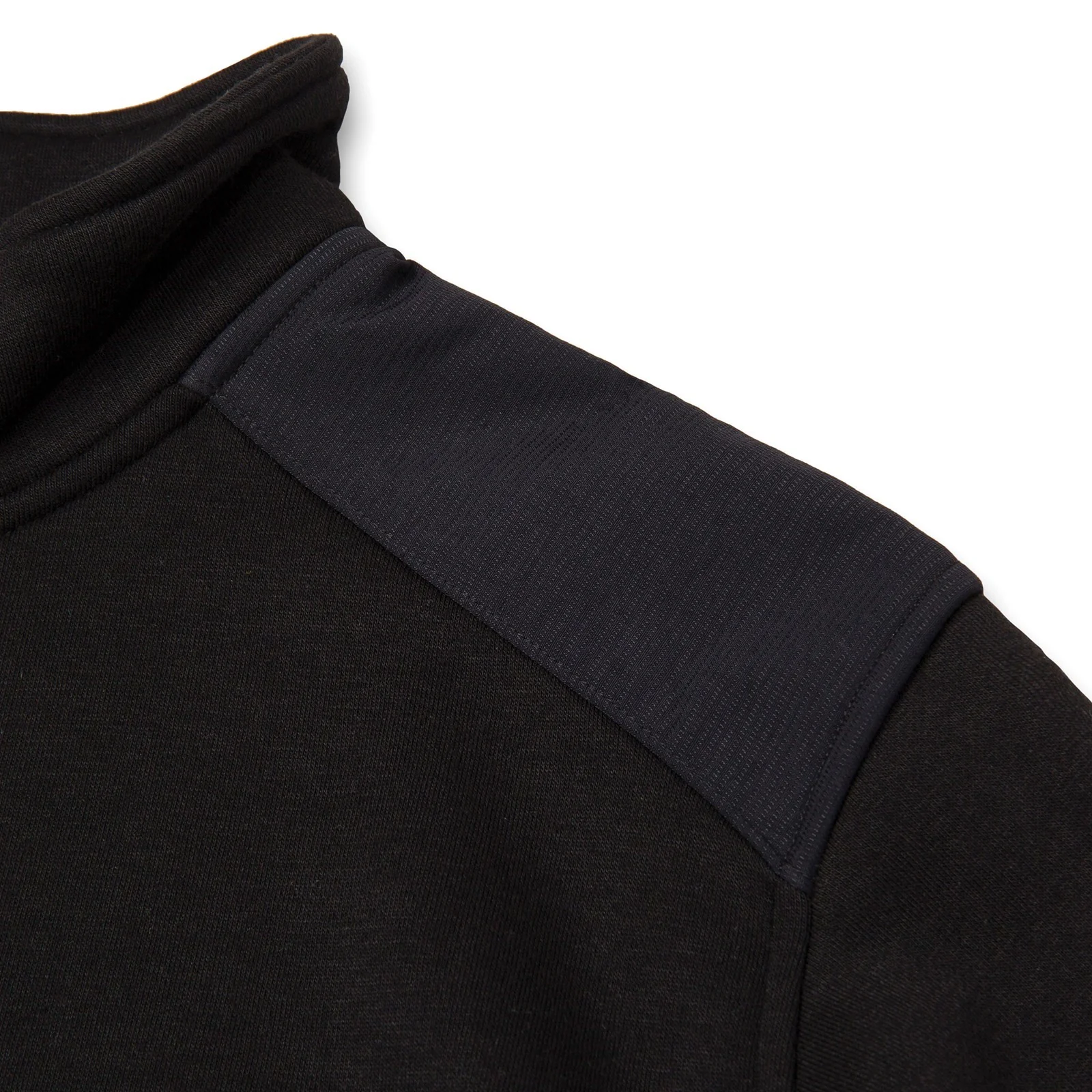 Essential 1/4 Zip Sweatshirt  Black - Image 4