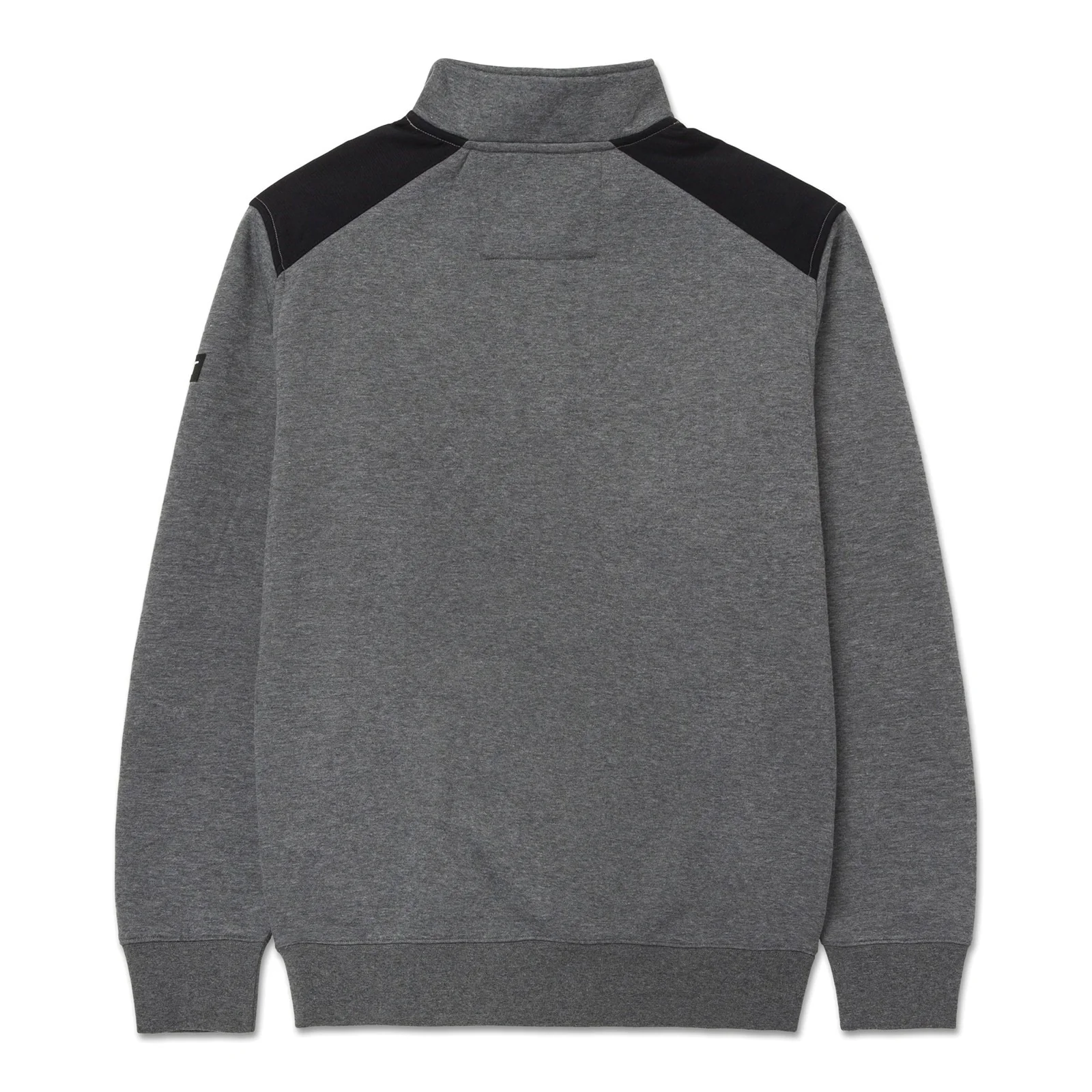 Essential 1/4 Zip Sweatshirt  Dark Heather Grey - Image 2