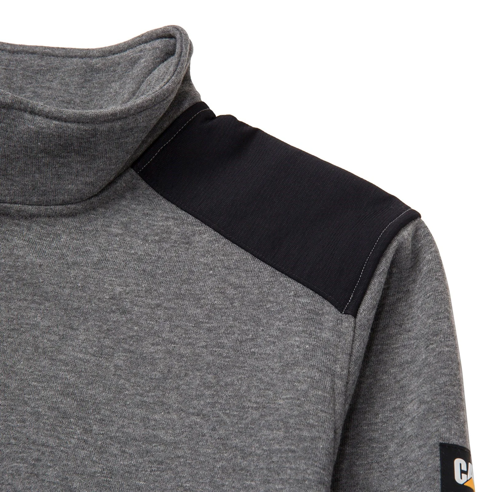 Essential 1/4 Zip Sweatshirt  Dark Heather Grey - Image 4