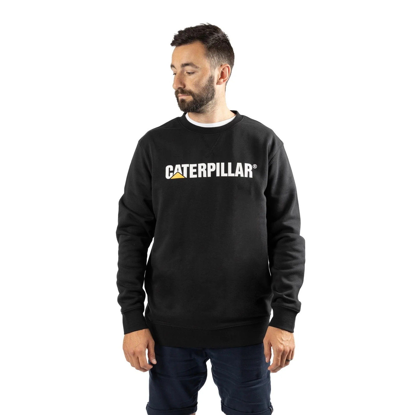 Midweight Crewneck Sweatshirt  Black - Image 2