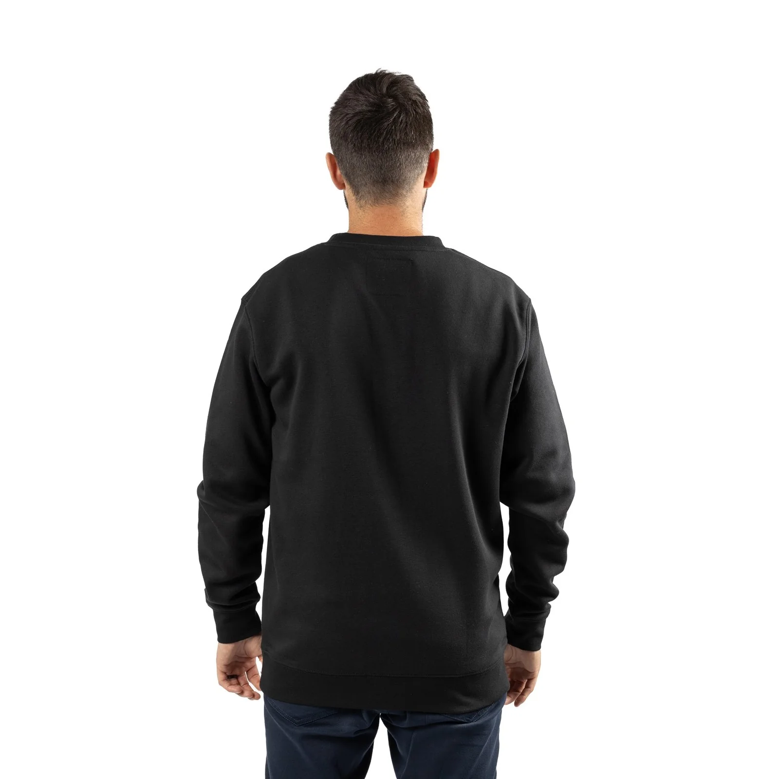 Midweight Crewneck Sweatshirt  Black - Image 3