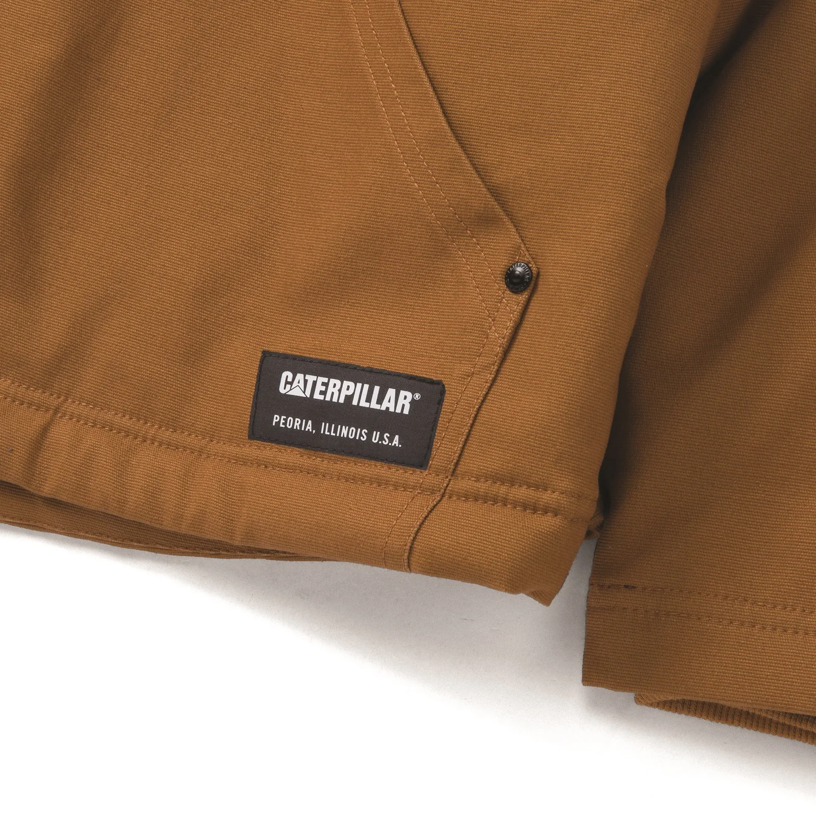 Hooded Sherpa Lined Jacket  Bronze - Image 7