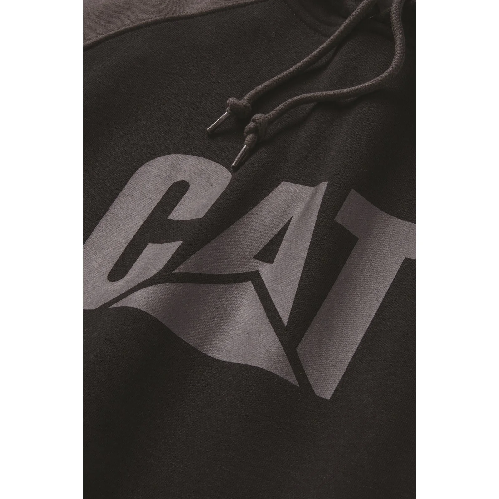 Raglan Hooded Sweatshirt  Black/Magnet - Image 7