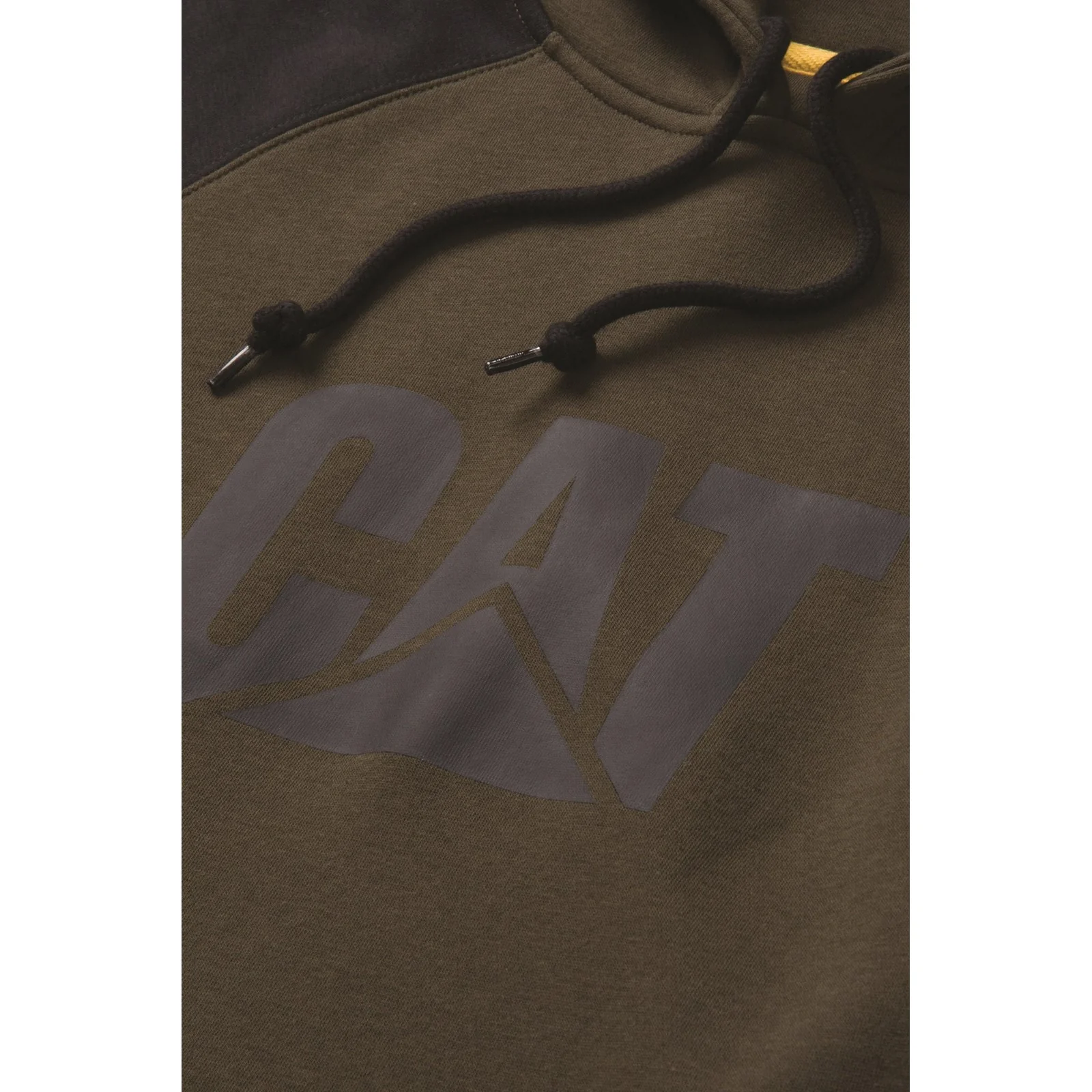 Raglan Hooded Sweatshirt  Army Moss/Black - Image 7