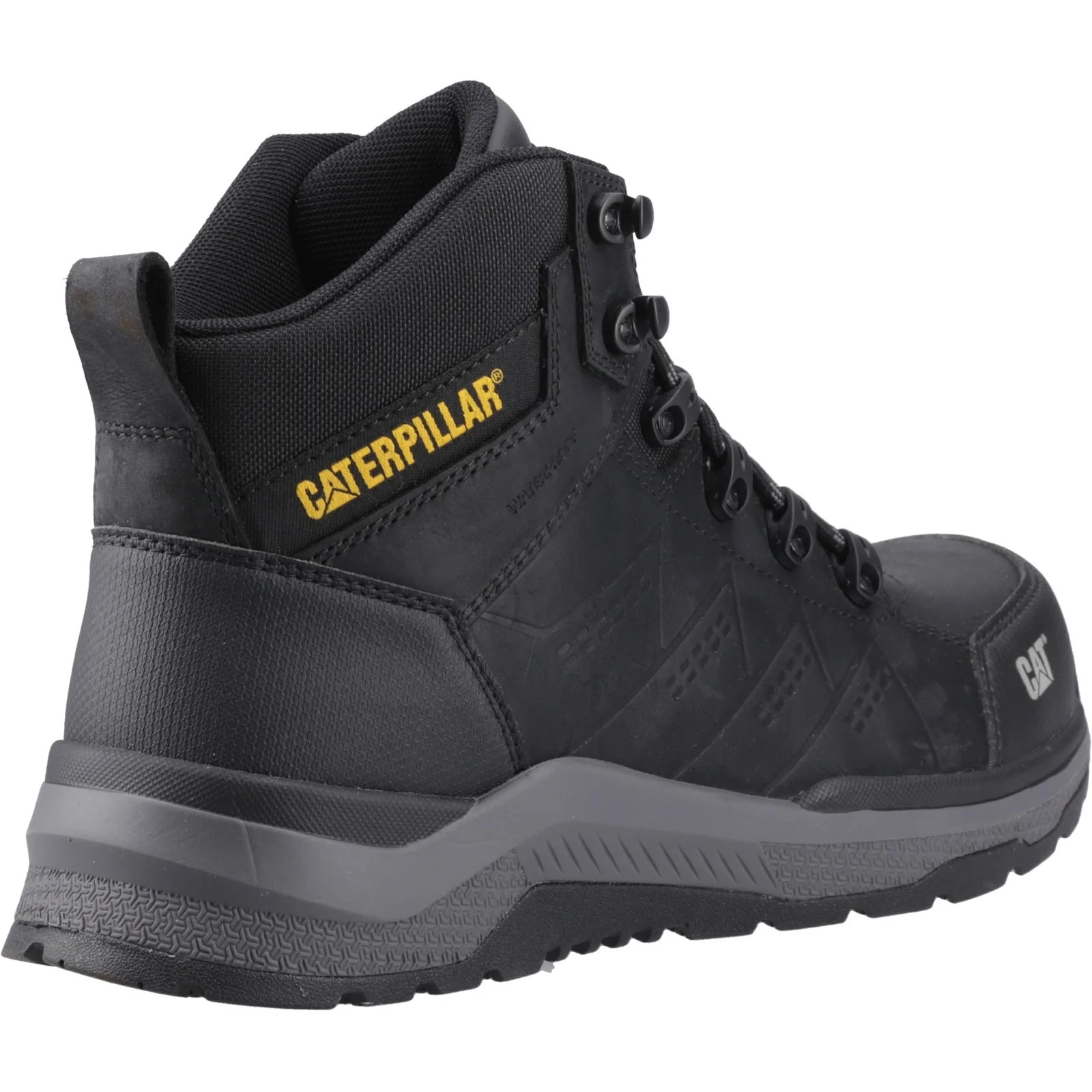 Inductor Leather Safety Boots Black - Image 2