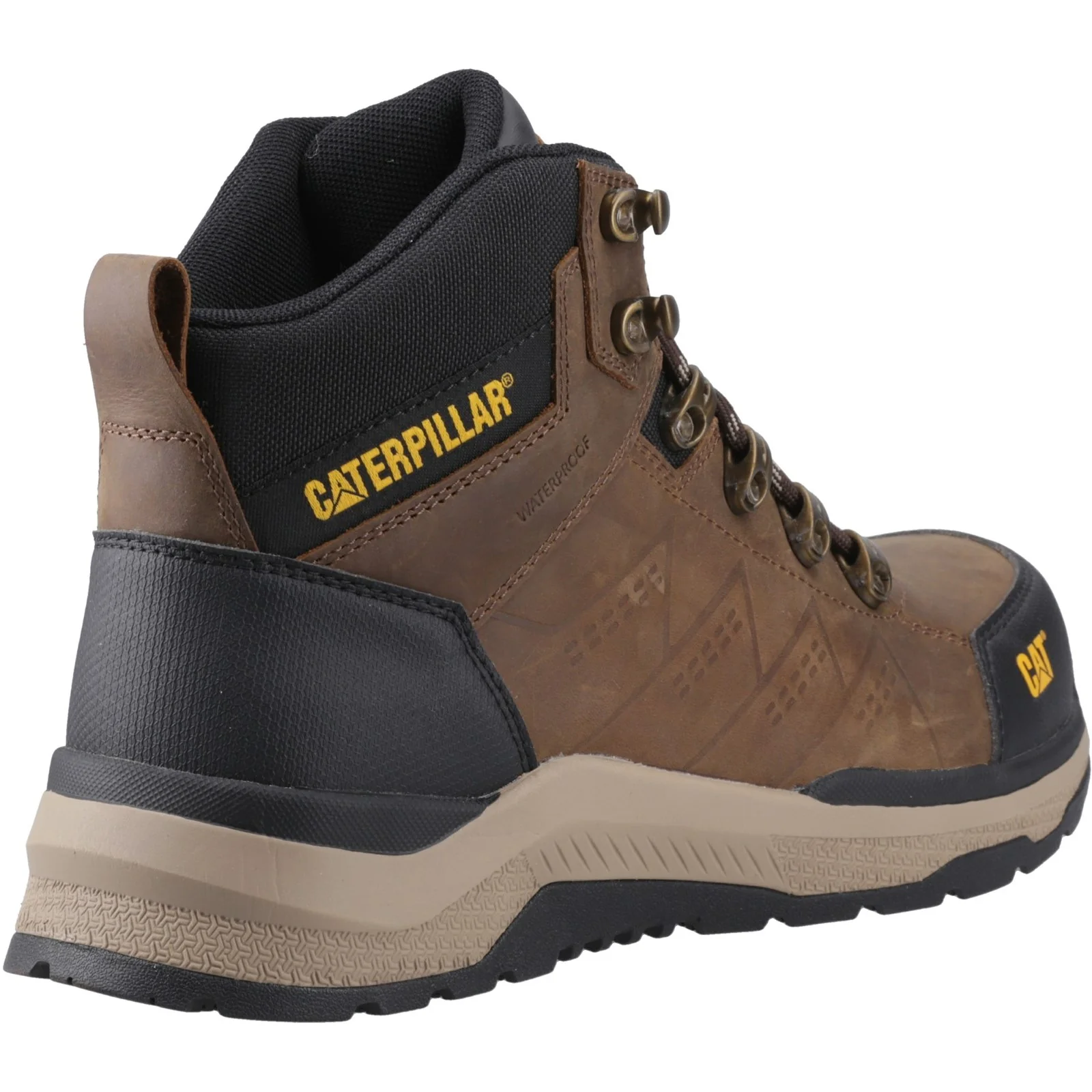 Inductor Leather Safety Boots Brown - Image 2