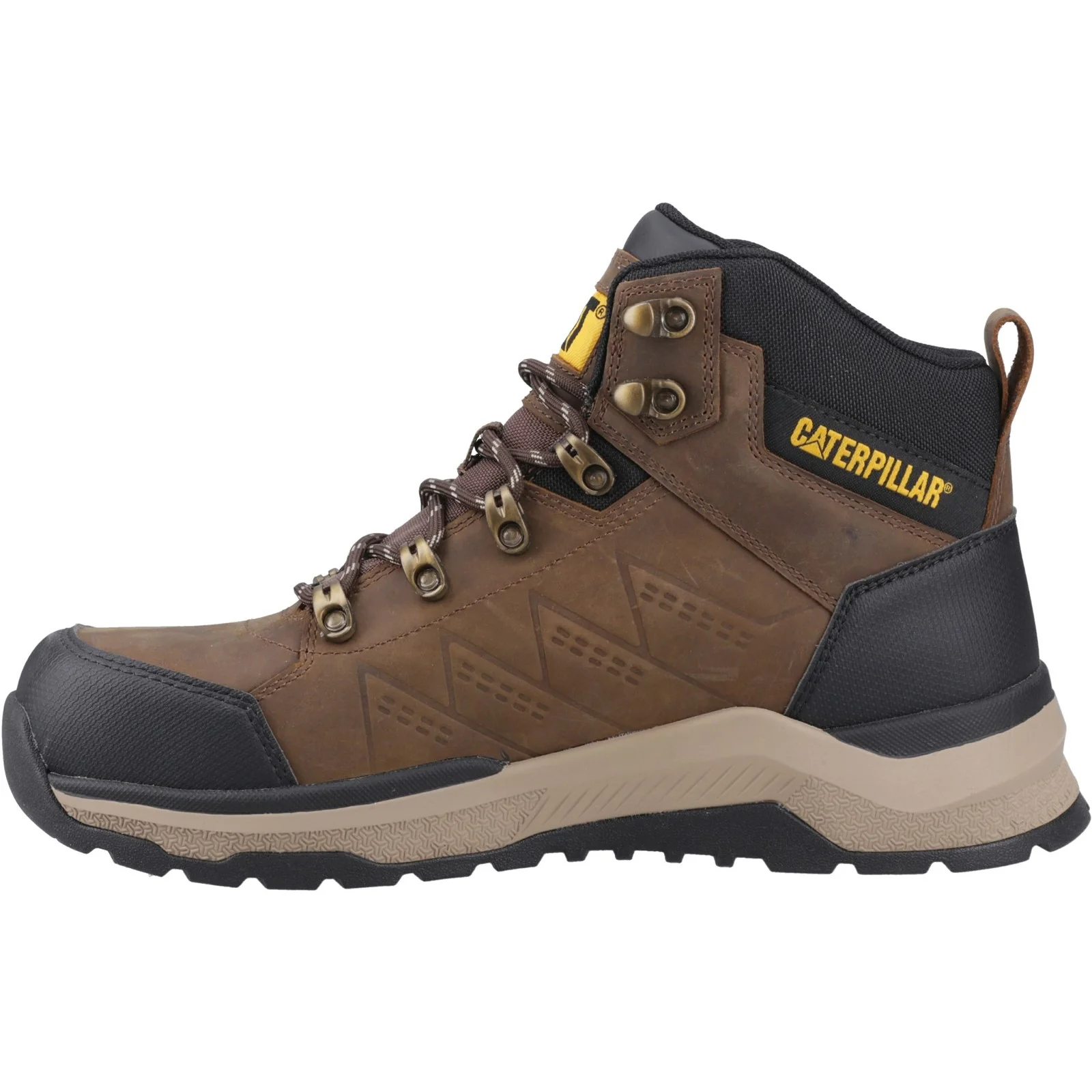 Inductor Leather Safety Boots Brown - Image 4