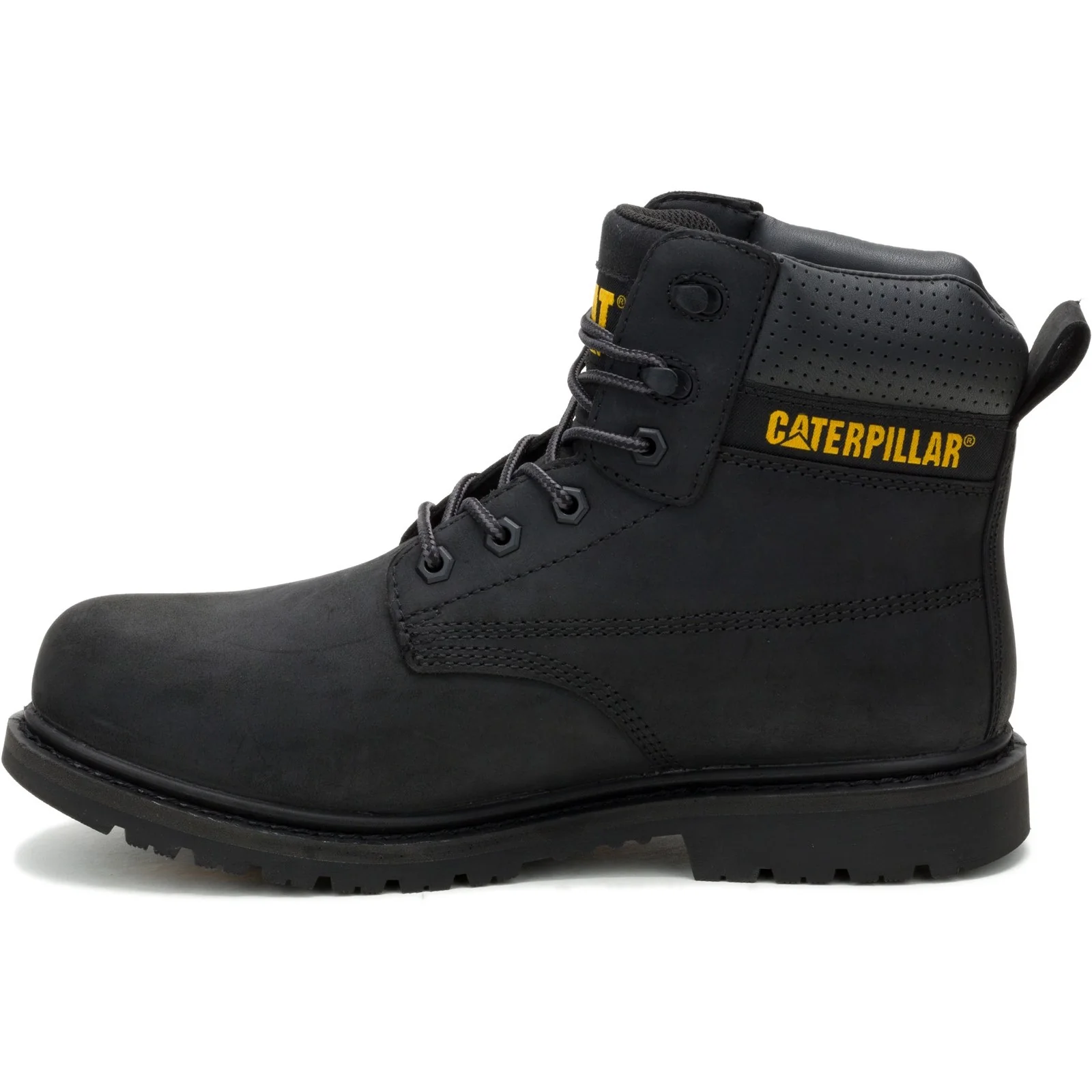 Silva Lace up Occupational Work Boots Black - Image 6