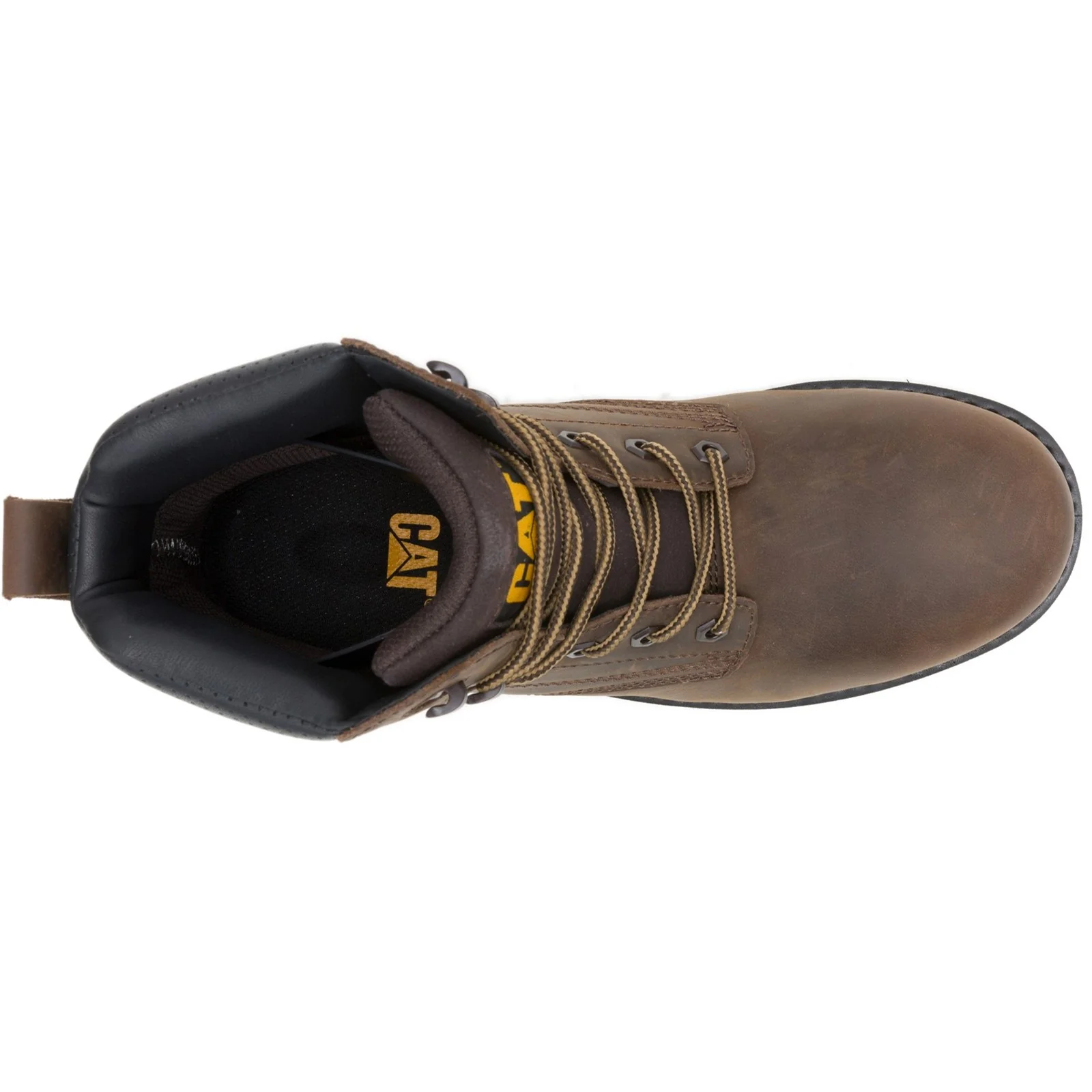 Silva Lace up Occupational Work Boots Brown - Image 5