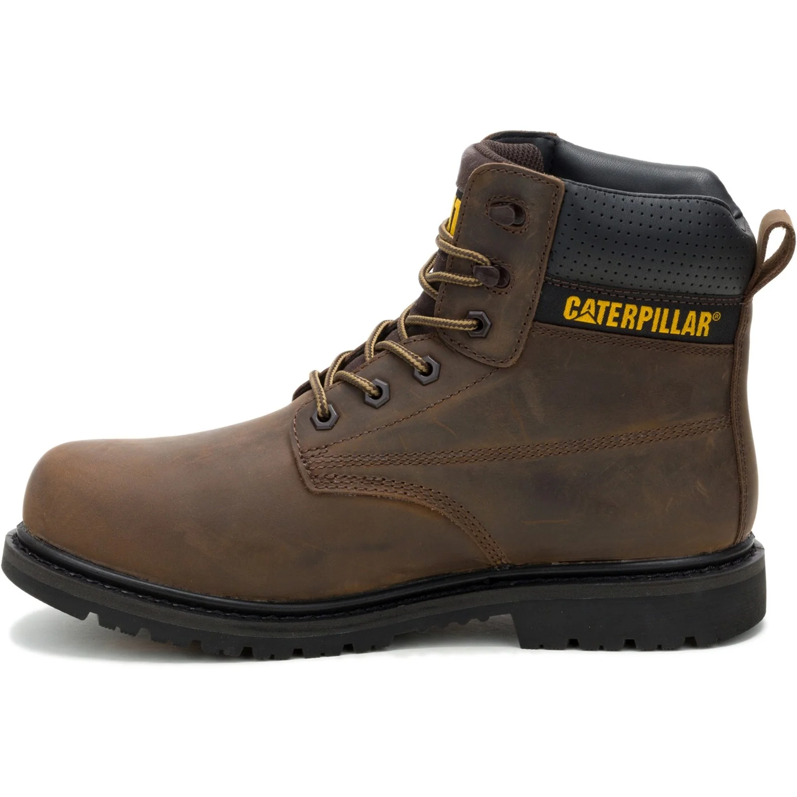 Silva Lace up Occupational Work Boots Brown - Image 6