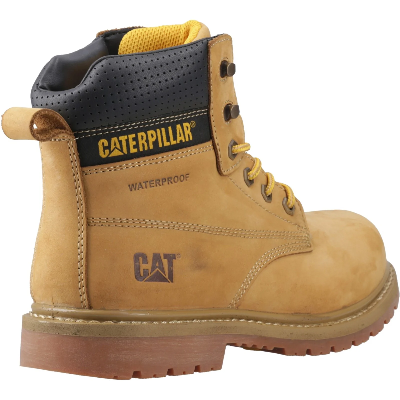 Silva Lace up Occupational Work Boots Honey - Image 2