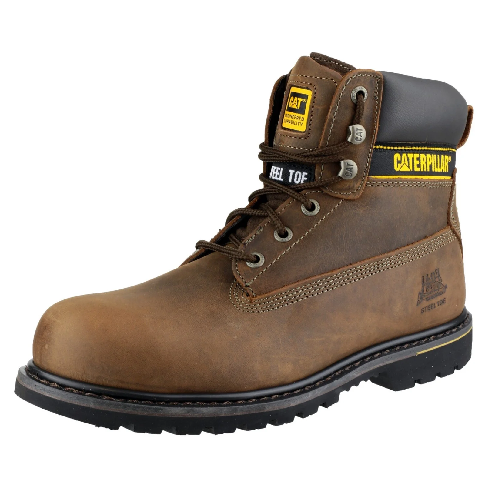 Holton Safety Boot SB Brown - Image 8