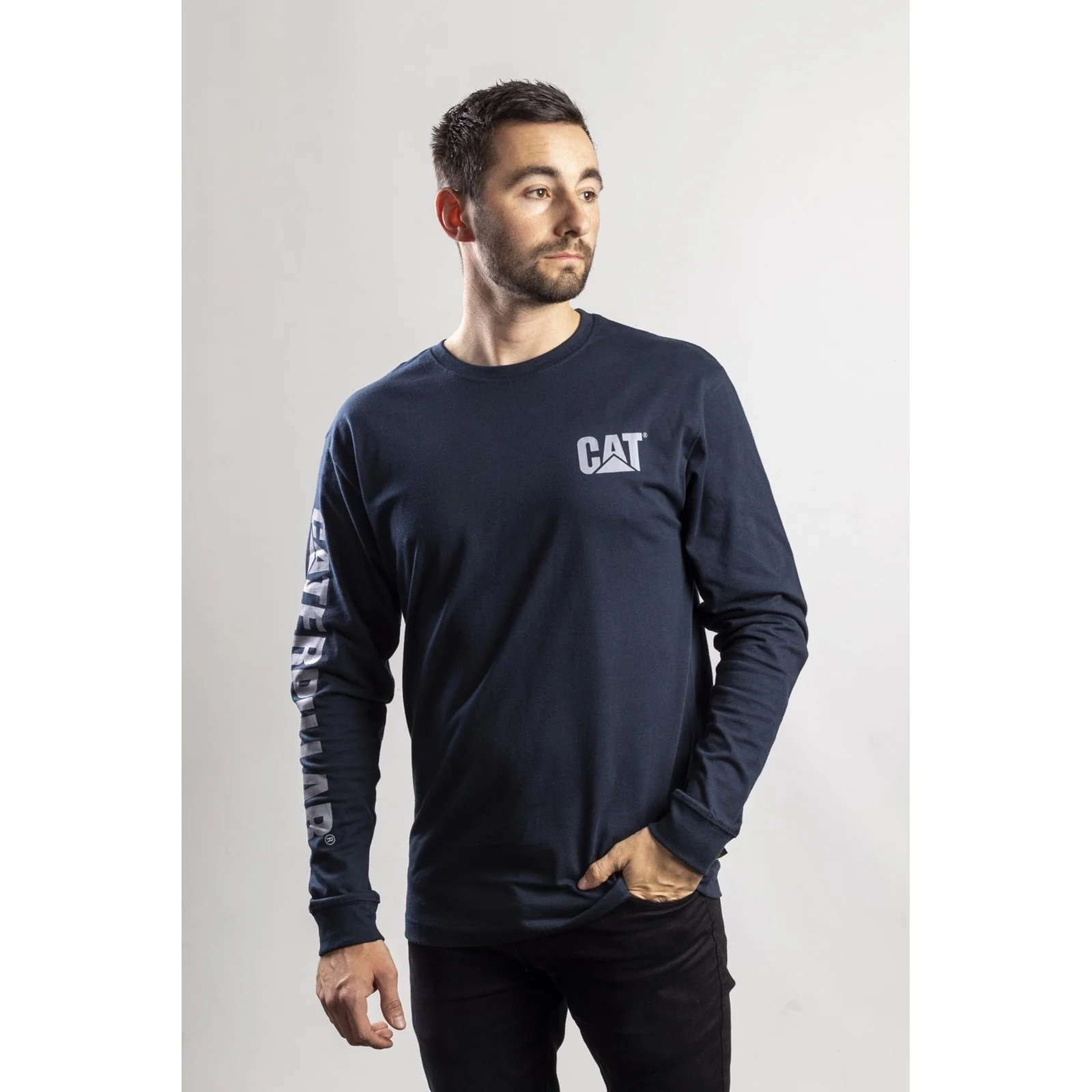 Trademark Banner Long Sleeve T-Shirt  Dark Marine - Image 7